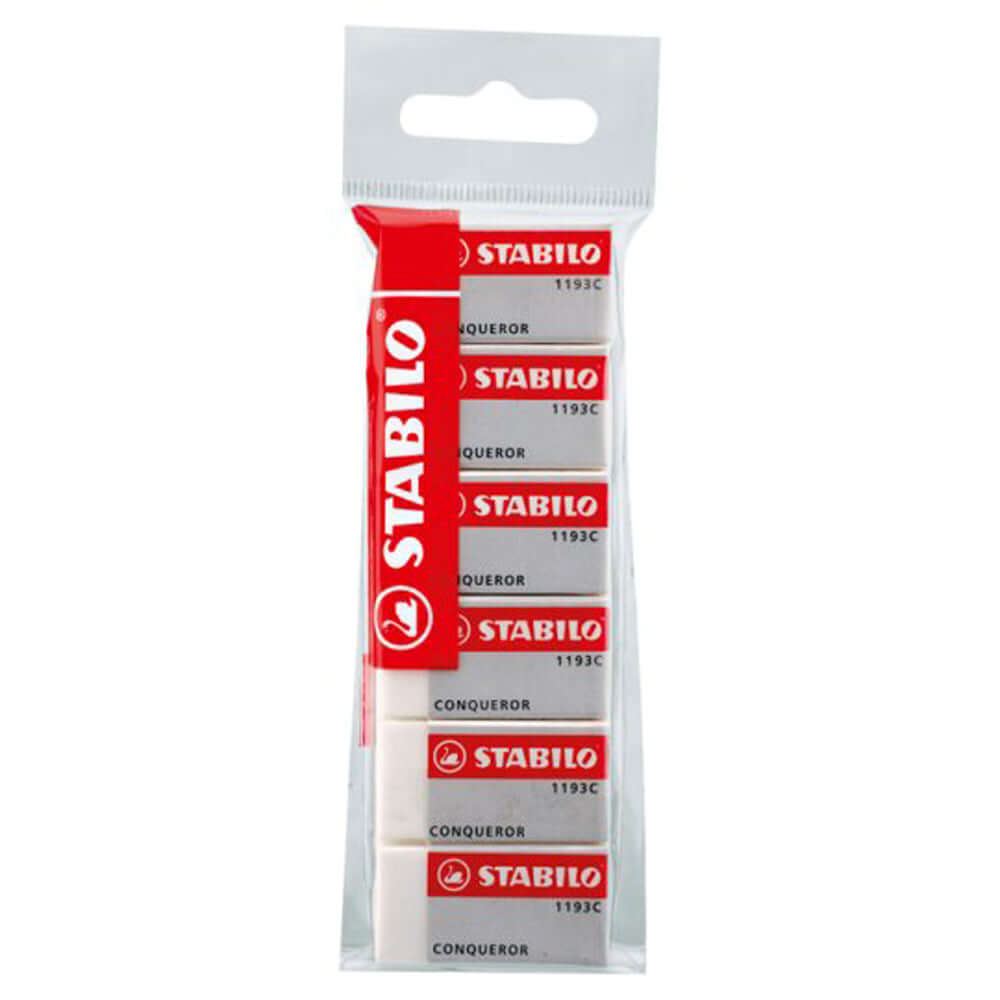 Radiera Stabilo conqueror 1193, 6 bucati/blister Radiera Stabilo conqueror 1193, 6 bucati/blister